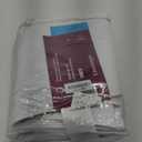 Linenspa Waterproof Mattress Pad  44" x 52" Non Slip Waterproof Sheet and Mattress Protector  Highly Absorbent, Machine Washable, Quilted  Fits Full & Queen, White