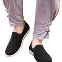 Kung Fu Shoes Slip-On Martial Arts Loafers & Driving Shoes with Rubber Sole