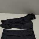 SPORLIKE Women High Waisted Swimsuit Flounce One Shoulder Bikini Padded Bathing Suit, Size XL