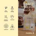 Medela Easy Pour Breast Milk Storage Bags, 50 Count, 7 oz/210 ml