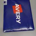 Avery Matte White Square Labels, Sure Feed Technology, 1.5" x 1.5", 500 Matte White Printable Labels