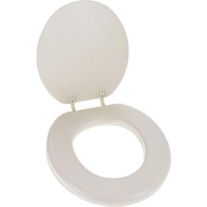 Ginsey Cushioned Owl Soft Toilet Seat for Stylish Bathroom Dcor, White/Brown, Standard Ginsey Cushioned Owl Soft Toilet Seat for Stylish Bathroom Dcor, White/Brown, Standard