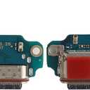 New USB Charging Port Connector Cable Replacement for Galaxy S24 Ultra 5G SM-S928U SM-S928U1 Charger Dock Connector Charger Board Flex Assembly Replacement-1 PCS