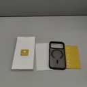 Miracase Magnetic for iPhone 17 Pro Case 6.3" with Screen Protector, [Compatible with MagSafe] Military-Grade Protection, Anti-Fingerprint, Slim Thin Phone Case for iPhone 17 Pro Cover, Black