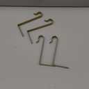 Christmas Stocking Holders for Mantle Set of 4,Non-Slip Fireplace Stocking Holder,Lightweight Mantel Hooks Hanger,Stocking Hooks for Christmas Party Decoration (Gold)