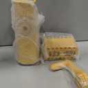 SUSTEAS Rotary Cheese Grater with Handle - Vegetable Shredder with 5 Well-designed Blades & Strong Suction Base,Round Mandoline Slicer & Food Chopper for Kitchen,with Blade Storage Box(Gray)