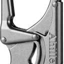 Ahiller Carabiner Clip, Double Anti-Misopening Locking Design, 3" Zinc Alloy Heavy Keychain for Outdoor Camping Hiking, Key Ring Clip