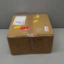 Wimarsbon Pouf Ottoman, 100% Cotton Knitted Boho Footstool, Round Footrest with Non-Skid Wood Legs, Home Dcor Handmade Pouffe, Leisure Floor Step Stool for Living Room (14inch White Storage Ottoman)