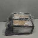 VIANIS Black Exterior Lighting Fixtures Wall Mount for House, 2 Pack Dusk to Dawn Outdoor Porch Light with Integrated 10W LED Light Source Crystal Bubble Glass, Anti-Rust Exterior Wall Sconce Lantern