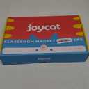 JoyCat Classroom Magnetic Letters Kit Colorful 234 Pcs with Double - Side Magnet Board - Foam Alphabet Letters for Preschool Kids Toddler Spelling and Learning - Fridge Magnets ABC Education Toys