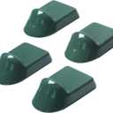 Ceramic Grill Feet Shoes Set of 4 Accessories Parts Raise the Primo,Big Green Egg,KamadoJoe Charcoal Grill Used For BBQ Grill Table Outdoor and Garden