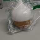 SALKING Essential Oil Diffuser, 100ml Small Aromatherapy Diffuser with Auto Shut-Off Function, Ultrasonic Diffusers for Essential Oils, Cool Mist Humidifier with Warm White Lights, for Office Home (White + Wooden Grain)