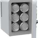 Frigidaire EFMIS171 Retro Mini Portable Personal Fridge - Ideal for Home, Office or Dorm - Includes Carrying Handle, AC/DC Wall/Car Charger (White)