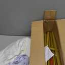 7.2 FT Wedding Arch Backdrop Stand and Cover Set | Metal Backdrop Arch Stand, Balloon Stand, Water Bags | Party, Bridal Show, Birthday, Baby Shower Decorations (White Cover)