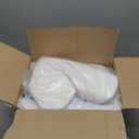 28 Inch Orthopedic Dog Couch Bed for Medium Dogs Up to 30 lbs,Cooling Gel Memory Foam + Egg Crate Foam,Waterproof Removable Washable Cover,4-Sided Bolster,Non-Slip Bottom,Beige