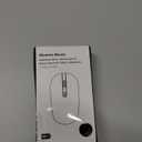 cimetech Type C Wireless Mouse, USB C Mice 2.4G Silent Cordless with Type C Receiver, Portable Computer Mouse for Laptop, Notebook, MacBook Pro Air, Windows, Linux - Ambidextrous Black