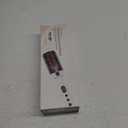 Infrared Bounce Brush, Heated Thermal Round Brush with Negative Ion Technology, 8 Heat Settings for Blowout Look with Hair Care Oil, Straightening & Curling, 1.65" Barrel for All Hair Types, White (45mm)