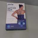 REVIX Ice Pack for Injuries Reusable Gel for Lower Back, Cold Packs for Back Shoulder, Elbow, Hip, Leg, Wrap Around Entire Knee, Soft Cold Compress,16  9" Navy