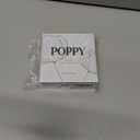 POPPY Nipple Covers | Pasties | Nipple Coverage for Women | Sticky bra | Adhesive bra | Strapless bra | Reusable | 1 pair (Bronze)