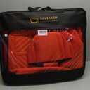 Coverado Car Seat Covers for Front Seats - Red, Waterproof, Leather Universal Fit Protector for Most Cars