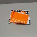 Hello Autumn Hand Towels Set 2 PCS, Buffalo Plaid Pumpkins, Thanksgiving Bathroom Decorative Soft Absorbent for Bathroom Home Hotel Gym Spa Yoga Beach 17"x26" (Orange)