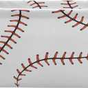 AUUXVA Baseball Storage Basket, Sports Theme Softball Large Storage Bins Box with Handles, Easter Gift Baskets Ideal for Baby Kids, Room Nursery Decor, Organizing Clothes, Toys, Books, Collapsible