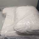 Two Sofa Pillows White 21"x30" (16"x23") 