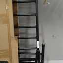 29"-40" Baby Gate for Stairs, Auto Close Stroller Friendly Dog Gate Indoor for Doorways, Pressure Mounted Baby Gate, Easy Walk Through Gate for Children & Pets, Black