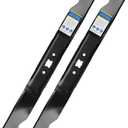 GICOOL 21 Inch Mulching Blade for MTD Troy-Bilt Cub Cadet Craftsman Lawn Mowers, Fits TB110 TB230 TB240 TB210, Replaces 942-0741A 742-0741A 742-04100 942-0741 CMXGZAM100067, 2 Pack