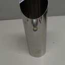 Hiceeden Stainless Steel Water Pitcher, 51oz/1.5L Modern Metal Pitcher with Ice Guard, Silver Carafe Drink Pitcher with Handle, Beverage Container for Iced/Hot Tea, Juice, Coffee, Milk