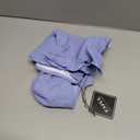 ZAFUL Women's Bandeau Tankini Swimsuit Asymmetrical Slit Bowknot String High Cut Fairyland Cheeky Bathing Suit S