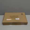 Flameless LED Candles with Timer 9 Pc Flickering Flameless Candles for Romantic Ambiance and Home Decoration Stable Acrylic Shell,with Embedded Star String,Battery Operated CandlesBlack