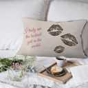 Coquette Leopard Bow Lips Pillow Covers 12x20 Set of 2, Leopard Room Decor, Trendy Preppy Cheetah Print Bows Lips Decorative Lumbar Pillow Covers for Girls Bedroom Dorm Apartment