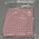 ANRABESS Womens Striped Gingham Palazzo Capri Pants Pajama Wide Leg Lounge Trousers Plaid Cute Crop PJ Bottoms with Pockets S