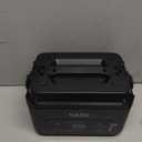 VASG Advanced Cordless Heated Lunch Box for Adults, XXL 5.1-Cup Electric Lunch Box with 360 Surround Rapid Heating, 12000mAh Portable Food Warmer with Timer, LCD Display for Office, Car & Outdoors (Black)