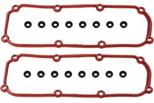 VS50599R for Dodge Grand Caravan 3.3 3.8 Valve Cover Gasket Jeep Wrangler 3.8 JK JKU Chrysler Town&Country 3.8 Valve Cover Gasket 2001 2002 2003 2004 2005 2006 2007 2008 2009 2010 01 02 03 04 05-10.