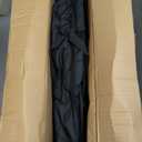 FDW Portable Massage Chair, Tattoo Chair, Foldable Spa Massage Chair, High Density Foam Height Adjustable SPA Salon Chair, Facial Brace for Customers with Backpack (Black)