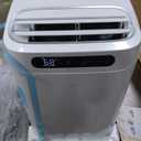 14000 BTU Portable Air Conditioners,Cools Up to 700 Sq.Ft,Portable AC Unit with Remote Control,Cooling,Fan,Dehumidification,Sleep Mode& Installation Kits for Large Rooms,White