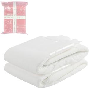 CutiePlusU Adult Diapers Heavy Absorption Dry Surface Disposable Adult Diaper All Night-White 2 Pieces (Medium 28"-38")