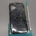 Case for iPhone 17,Lustrous 2-Layer Durable Case for Girl Women,Green Toned Glass Tiles