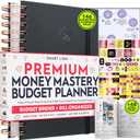 Budget Planner and Monthly Bill Organizer + Cash Envelope Buget Sytem | Finance Planner, Bill Payment Tracker & Money Saving with Productivity App | Money Mindset for Attracting Financial Abundance (A5, Black-lion)