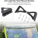 Areyourshop LED Light Bar Roof Mount Bracket 50"/52" 16-25 for Can-am Defender w/ Pro Fit Cage 2016+, Maverick Trail w/ Pro Fit Cage 2016+ Model
