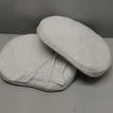 Pregnancy Pillow for Sleeping Memory Foam Maternity Pillow for Side Sleepers, Adjustable Travel Wedge Pillow Support for Back, Belly, and HIPS for Pregnant Women, Ash Grey