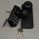 Honeywell Safes & Door Locks - Keyless Entry Smart Electronic Door Knob Lock with Digital Keypad - 50 Different User Pin Codes - Auto Lock & 1 Touch Locking - Oil Rubbed Bronze, 6.5x8.8x9 in - 8732401