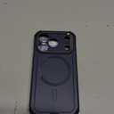 ESR for iPhone 17 Pro Case with Stash Stand, 7X Military-Grade Drop Protection with Camera Control, Shock-Absorbing Phone Rugged Cover, Compatible with MagSafe Accessories, Cyber Series, Blue