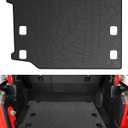 JOYTUTUS Cargo Mat fits Wrangler JL 4XE, All-Weather Protection Trunk Mat Cargo Liners Heavy Duty Waterproof Odorless Durable fits 2021 2022 2023 2024 2025 2026 Wrangler JL 4XE (Not Fits 4X4) - Black