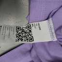 Haloumoning Girls Oversized Long Sleeve T Shirts Kids Casual V Neck Cute Tops Basic Tees with Thumb Holes 4-14Y Purple