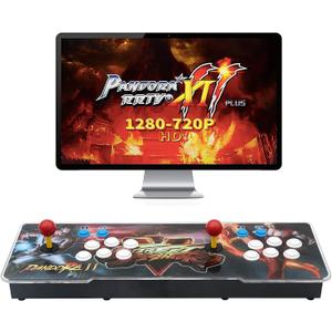 30000 Games in 1 Arcade Game Console ,Pandora Treasure 3D Double Stick,30000 Classic Arcade Games,Search Game, Support 3D,Favorite List, 4 Players Online,1280X720 Full HD Video