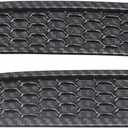 Car Headlight Honeycomb Cover Trims, Compatible with Toyota Tacoma 2016-2019, 2 PCS/Set, Scratches Protective Frame Cap Cover (Carbon Fiber)