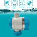Gilmour Single Outlet Mechanical Water Timer for Garden Hose, Irrigation Timer for Sprinklers and Drip Lines, Blue